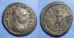 Ancient Coins - Roman Empire, Tacitus 275-6, Silver coated bronze Antoninianus