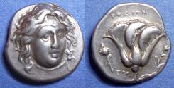 Ancient Coins - Islands off of Caria, Rhodes 308-275 BC, Silver Didrachm