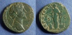 Ancient Coins - Roman Empire, Antoninus Pius 138-161, Sestertius