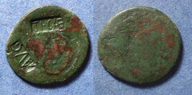 Ancient Coins - Roman Empire, Tiberius Circa 30 AD, As