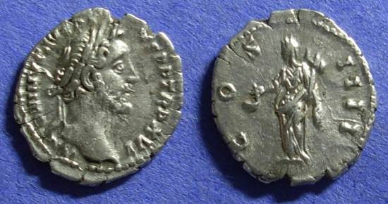 Ancient Coins - Roman Empire - Antoninus Pius 138-161 - Denarius