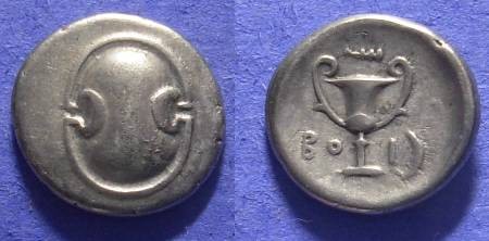 Ancient Coins - Boeotia – Federal coinage – Hemidrachm 338-315 BC