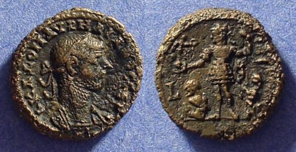 Ancient Coins - Aurelian 270-275 Tetradrachm of Alexandria - rare type