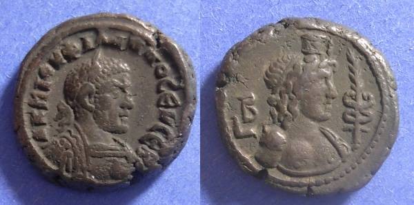 Ancient Coins - Roman Egypt, Philip 244-9, Tetradrachm