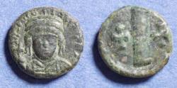 Ancient Coins - Byzantine Empire, Tiberius II 578-582, Bronze Decanummi