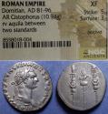 Ancient Coins - Roman Empire, Domitian 81-96, Silver Cistophoric Tetradrachm