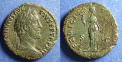 Ancient Coins - Roman Empire, Antoninus Pius 138-161, AE Aes