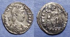 Ancient Coins - Roman Empire, Magnus Maximus 383-388, Silver Siliqua