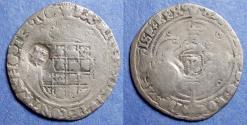 World Coins - Spanish Netherlands, Brabant, Charles V 1506-55, Silver Patard