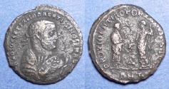 Ancient Coins - Roman Empire, Diocletian: Retirement Struck 308, Bronze Follis