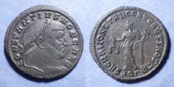 Ancient Coins - Roman Empire, Constantius I (as Caesar) 293-305, Bronze Follis