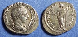 Ancient Coins - Roman Empire, Severus Alexander 222-235, Silver Denarius