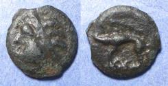 Ancient Coins - Celtic Gaul, Leuci 100-50 BC, Potin Cast Unit