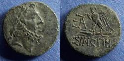 Ancient Coins - Paphlagonia, Sinope 85-65 BC, AE22