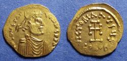 Ancient Coins - Byzantine Empire, Constantine IV 668-685, Gold Tremissis