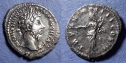 Ancient Coins - Roman Empire, Marcus Aurelius 161-180, Silver Denarius