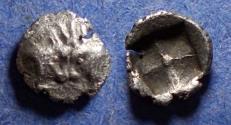 Ancient Coins - Caria, Uncertain mint Circa 450 BC, Hemiobol