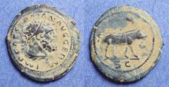 Ancient Coins - Roman Empire, Trajan 89-117, Bronze Quadrans