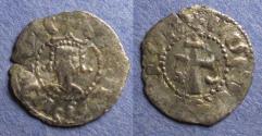 World Coins - Cilician Armenia, Hetoum II 1289-93, 1295-6, 1301-5, Billon Denier
