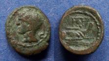 Ancient Coins - Sicily, Panormos (Roman Rule) 208-180 BC, AE15