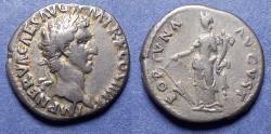 Ancient Coins - Roman Empire, Nerva 96-8, Silver Denarius