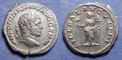 Ancient Coins - Roman Empire, Caracalla 198-217, Silver Denarius