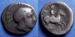 Ancient Coins - Thessaly, Pharsalos Circa 400 BC, Silver Drachm