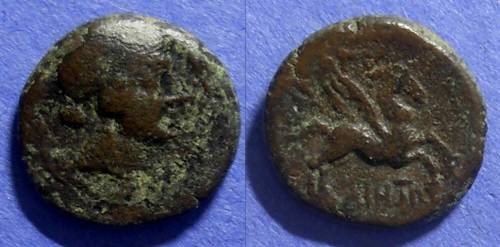 Ancient Coins - Stratonikeia, Caria Circa 81-27 BC, AE18