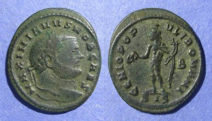 Ancient Coins - Roman Empire, Galerius (as Caesar) 293-305, Follis