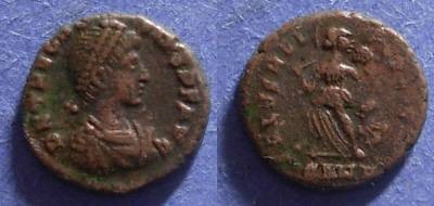 Ancient Coins - Roman Empire, Theodosius 379-395, AE4