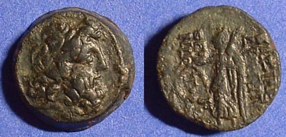 Ancient Coins - Seleucid Kingdom - Demetrios II Second Reign 129-5 BC AE17