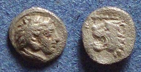 Ancient Coins - Macedonian Kingdom, Archelaos I 413-399 BC, 1/4 obol