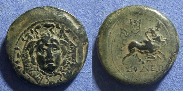 Ancient Coins - Cilicia, Soloi 100-30 BC, AE24