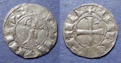 World Coins - Crusader Antioch, Bohemund III 1163-1201, Billon Denier