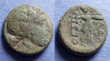 Ancient Coins - Thessaly, Thessalian League Circa 120 BC, Bronze AE18