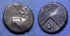 Ancient Coins - Thrace, Cherronesos 400-338 BC, Silver Hemidrachm