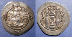 Ancient Coins - Sassanian Kingdom, Hormizd IV 579-590, Silver Drachm