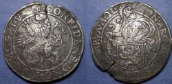 World Coins - Netherlands, Kampen No date ( 1597 ), Silver Leeuwendaalder - Lion Daalder