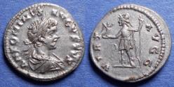 Ancient Coins - Roman Empire, Caracalla 198-217, Silver Denarius