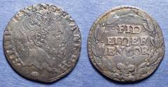 World Coins - Italy, Naples, Philip II 1556-98, Silver Carlino