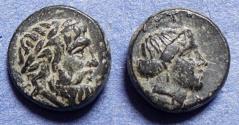 Ancient Coins - Aeolis, Autocane Circa 250 BC, Bronze AE9