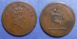 World Coins - United Kingdom, Birmingham 1820-30, Copper Farthing token