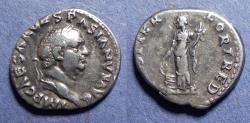 Ancient Coins - Roman Empire, Vespasian 69-79, Silver Denarius