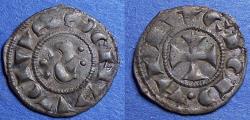 World Coins - Italy, Siena 1180-1390, Silver Denaro