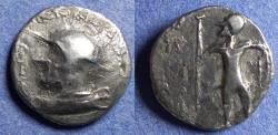 Ancient Coins - Scythian Imitation, Antimachos of Bactria, Circa 100 BC, Drachm