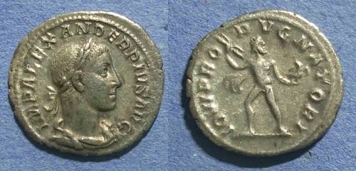 Ancient Coins - Roman Empire, Severus Alexander 222-235, Denarius
