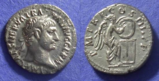 Ancient Coins - Trajan 98-117AD Denarius