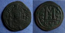 Ancient Coins - Byzantine Empire, Justinian 527-565, Follis