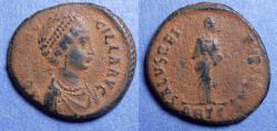 Ancient Coins - Roman Empire, Aelia Flacilla 383-6, Bronze AE2