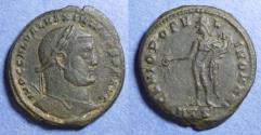 Ancient Coins - Roman Empire, Galerius (as Augustus) 305-311, Bronze Follis